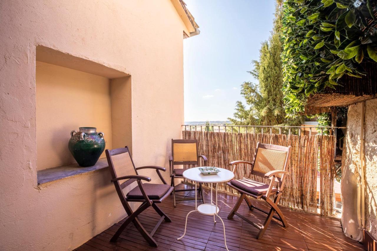 Apartamentos Vino Tinto Y Restaurante Tomate Rosa Adahuesca Εξωτερικό φωτογραφία